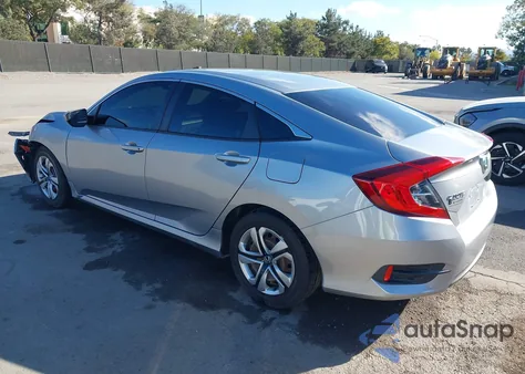 2018 Honda Civic Lx из США, поврежденный, VIN 19XFC2F50JE201048